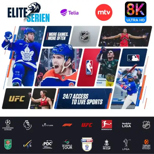IPTV Sverige — svenska kanaler på alla dina enheter